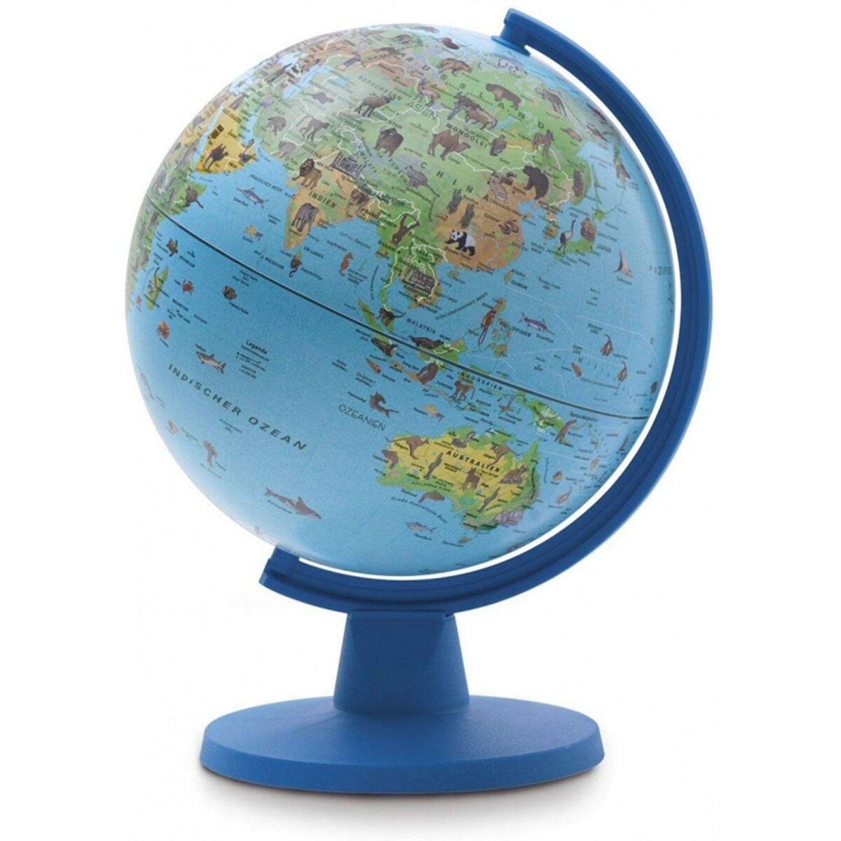 Mini globe terrestre Safari pour enfant Ø 16 cm pas cher 