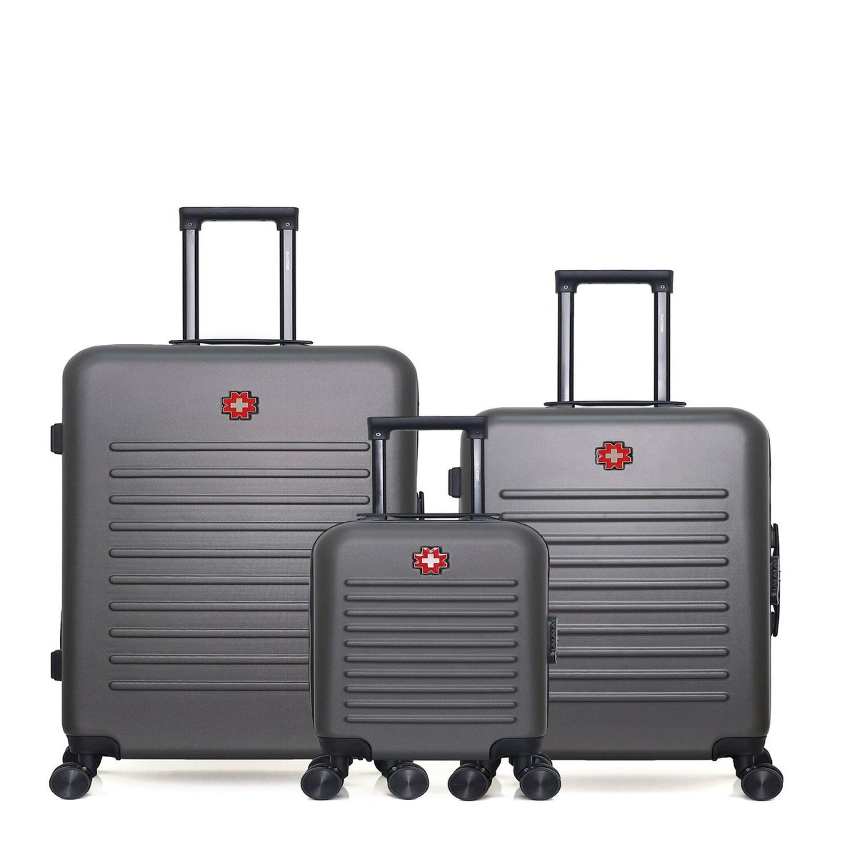 SWISS KOPPER SWISS KOPPER - LOT DE 3 - Valises grand format, weekend et cabine XXS WIL