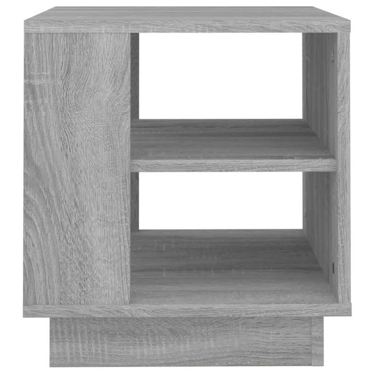 VIDAXL Table basse Sonoma gris 40x40x43 cm Bois d'ingenierie