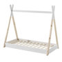 Voir la diapositive 1 : Paris Prix Lit Enfant Design  Tipi  70x140cm Blanc