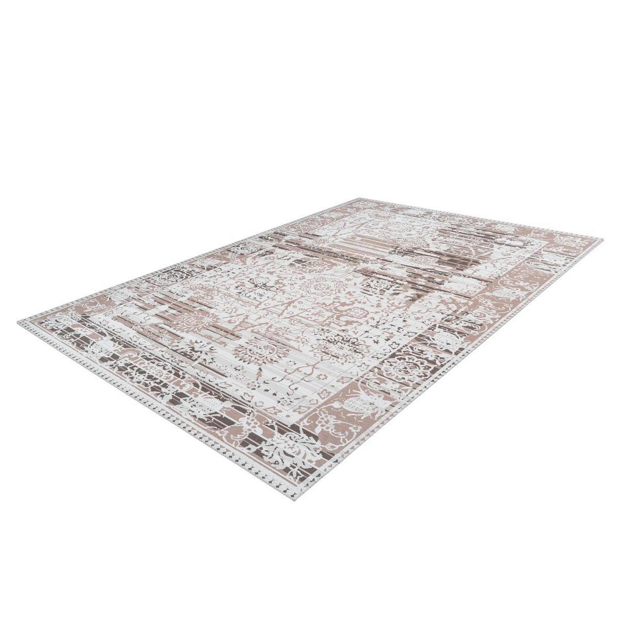 Voir la diapositive 4 : Paris Prix Tapis vintage à poils courts  galaxy vi  beige