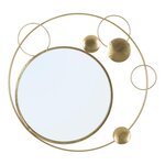 Paris Prix Miroir Mural Design  Planète  90cm Or