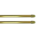 Paris Prix Lot de 2 Tringles Extensibles  Lio  100-140cm Or