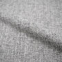 Voir la diapositive 3 : MAISON PAVANE Lot de 2 chaises en tissu gris foncé chiné et pieds noirs-Cécilia