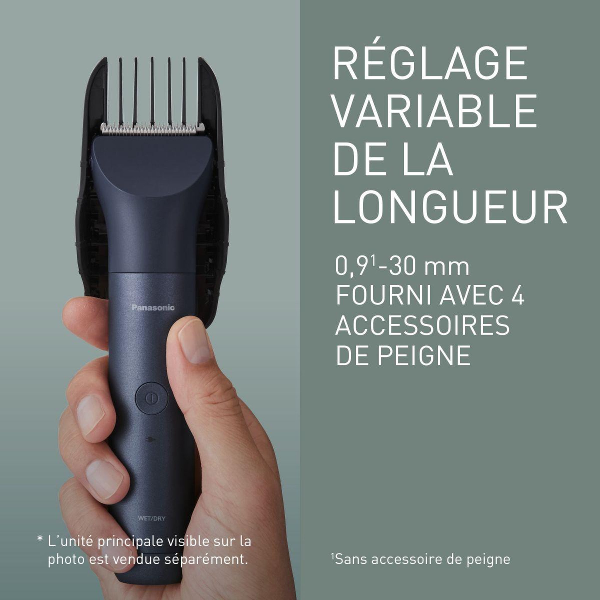 Voir la diapositive 2 : PANASONIC Tête multishape er-chc1-a301