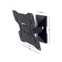 Voir la diapositive 3 : SUPPORT MURAL 1/2 BRAS INCLINABLE ET ORIENTABLE - VESA 200 MEDIAFIX - 118220