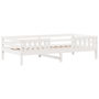 Voir la diapositive 3 : VIDAXL Cadre de lit sans matelas blanc 75x190 cm bois de pin massif