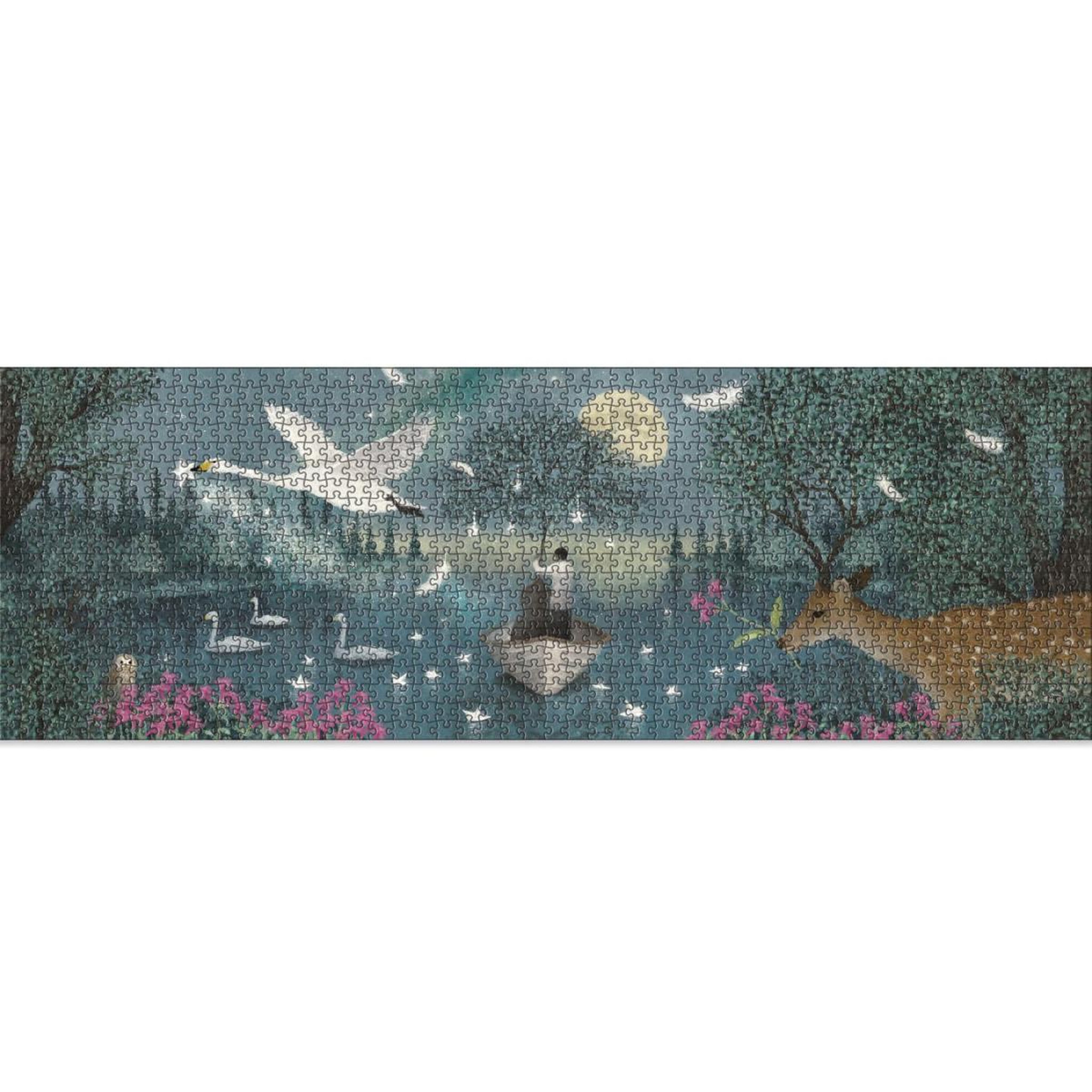 Djeco PUZZLE GALLERY - Hymn to the Moon - 1000 pcs