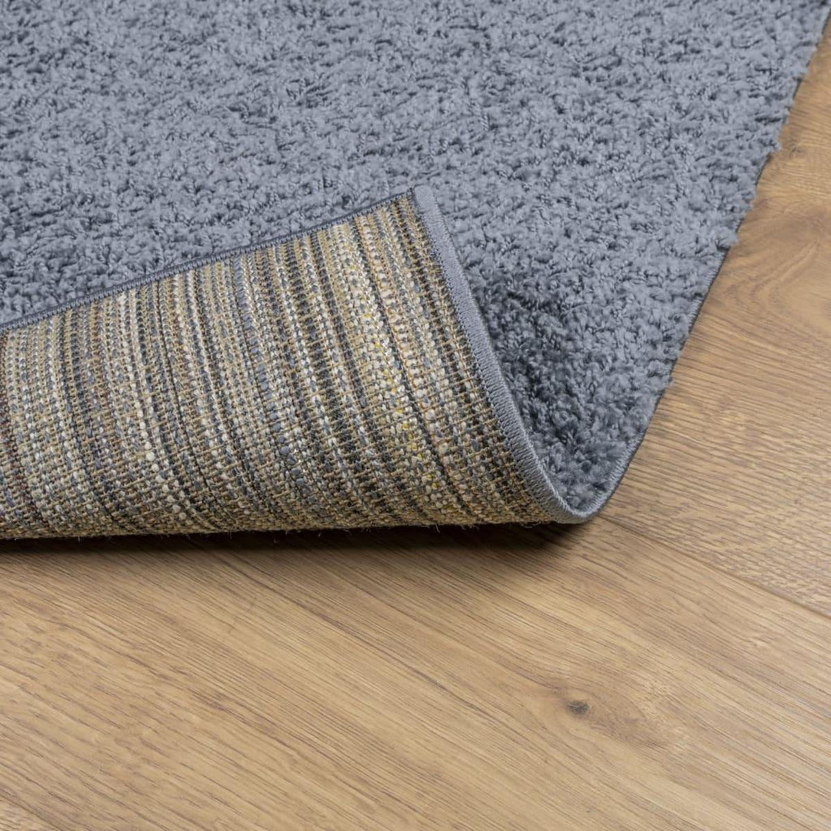VIDAXL Tapis shaggy PAMPLONA poils longs moderne bleu 60x110 cm