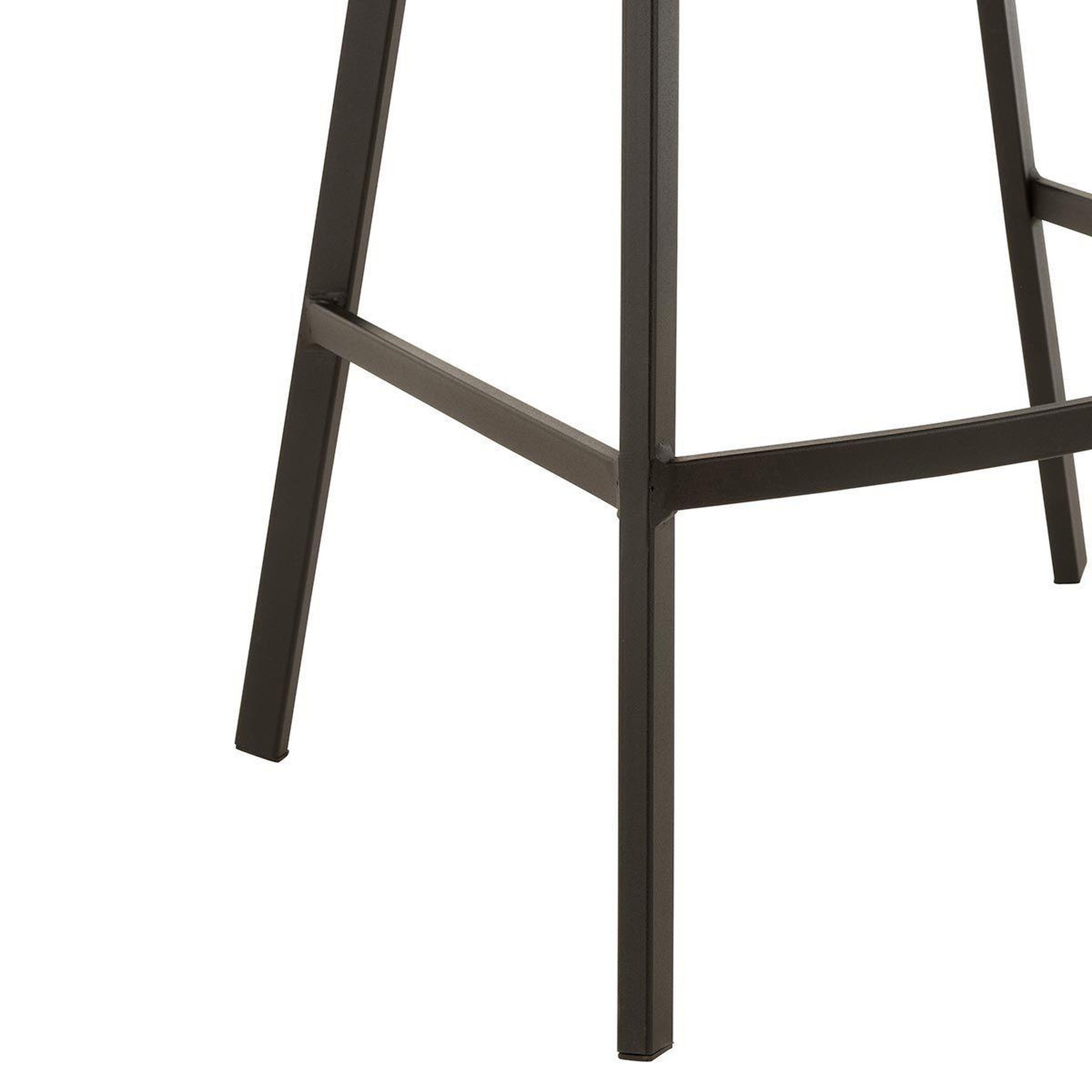 Voir la diapositive 6 : J-LINE Chaise de bar design  olivier  95cm vert foncé