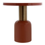 Paris Prix Table d'Appoint Ronde  Clémence  50cm Corail