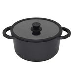 Paris Prix Faitout Aluminium  Fonte  24cm Noir