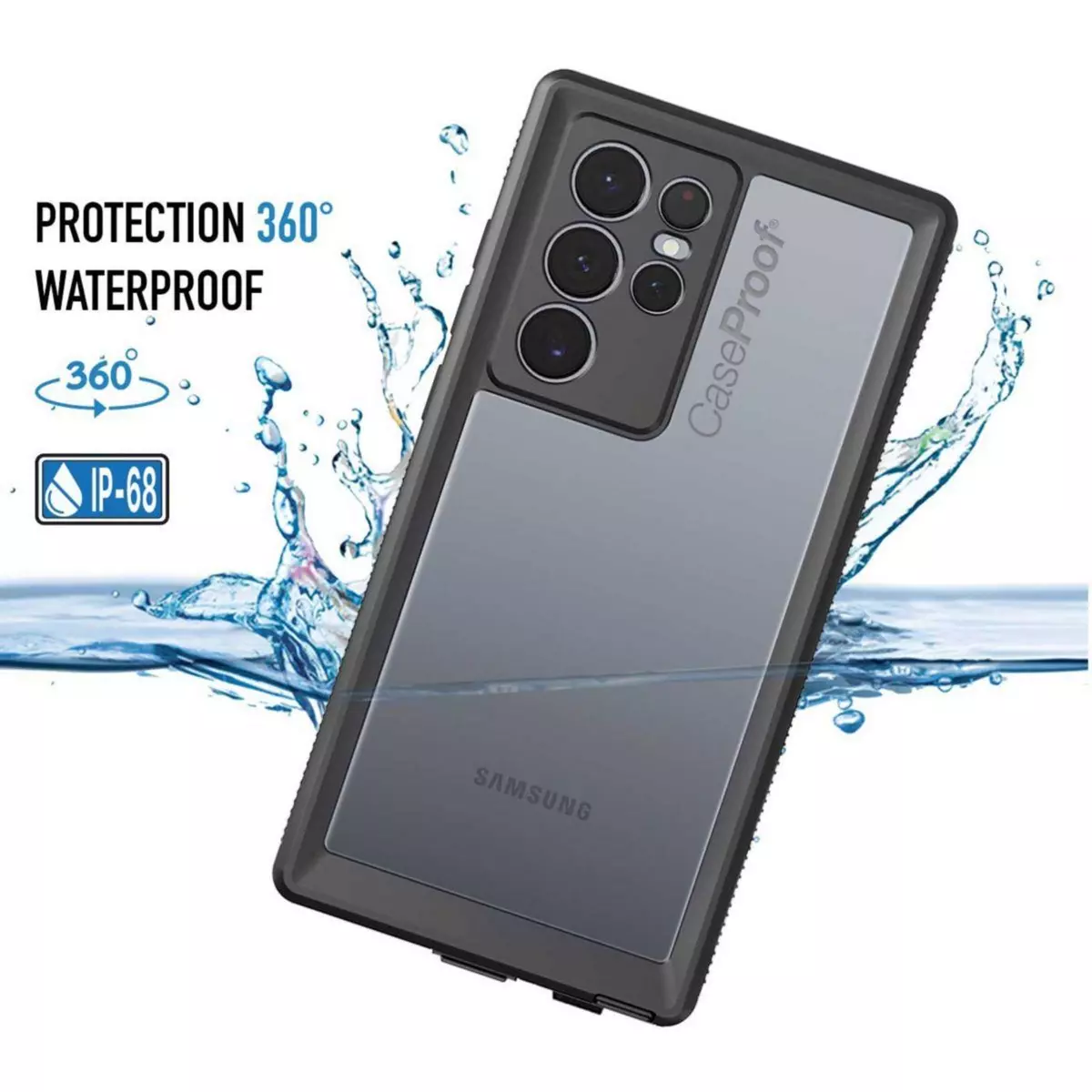 CASEPROOF Coque intégrale Samsung Galaxy Ultra S22 5G étanche