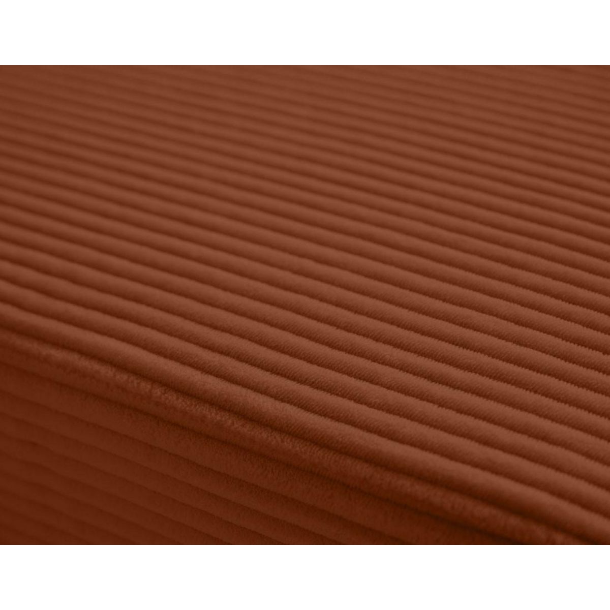 LISA DESIGN Vermont - canapé panoramique d'angle droit - 7 places - en velours côtelé