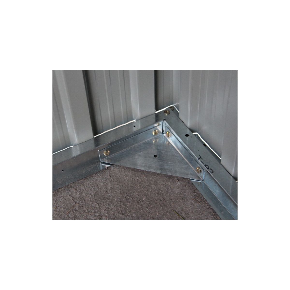 X Métal Abri de jardin métal - Anthracite - 7,06m²