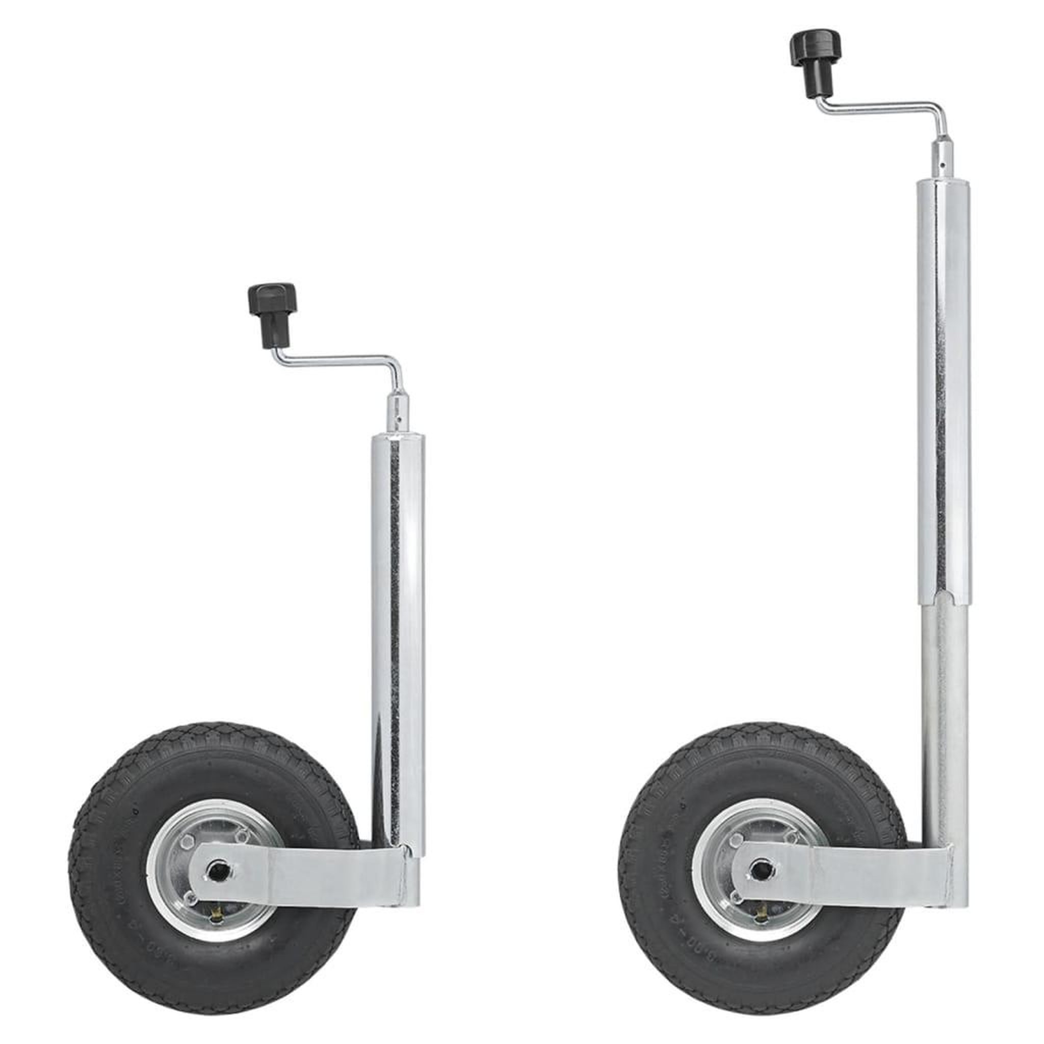 Voir la diapositive 4 : PROPLUS Roue jockey avec pneu d'air ProPlus 48 mm 26 x 8,5 cm