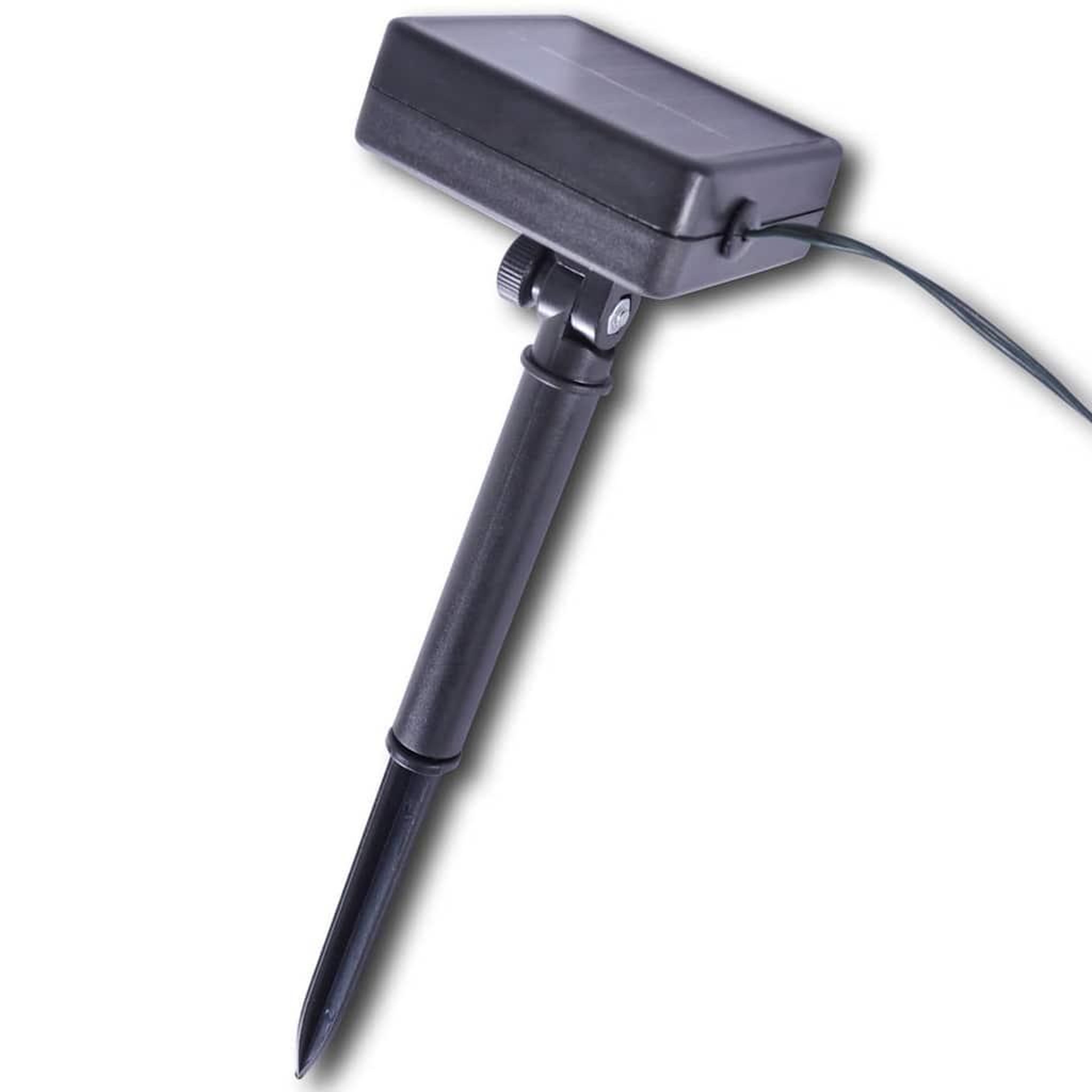 Voir la diapositive 4 : VIDAXL Guirlande lumineuse solaire a led 24 lumieres 3,8 m 2 pcs