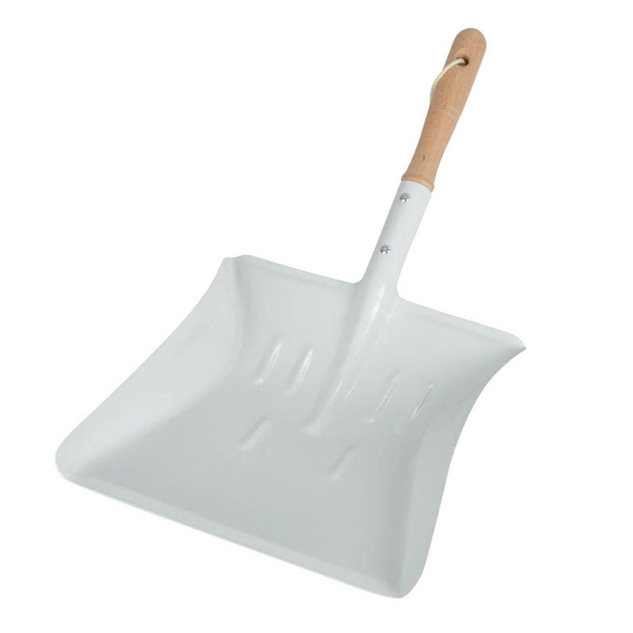 HOMEA Pelle en métal  vintage  42cm blanc