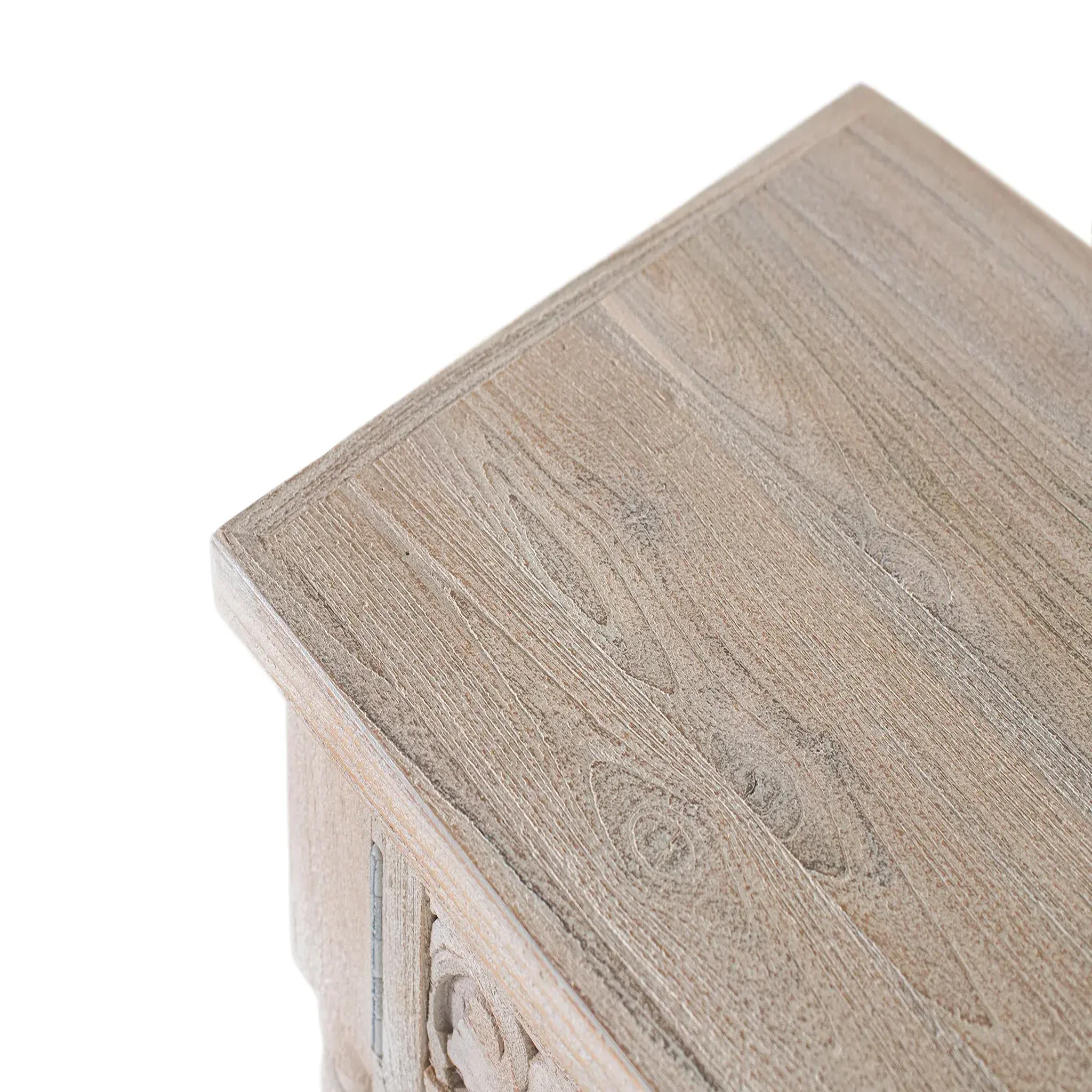 Voir la diapositive 3 : GINER Y COLOMER SL Buffet en bois de chêne récupéré 90cm style boho ethnique
