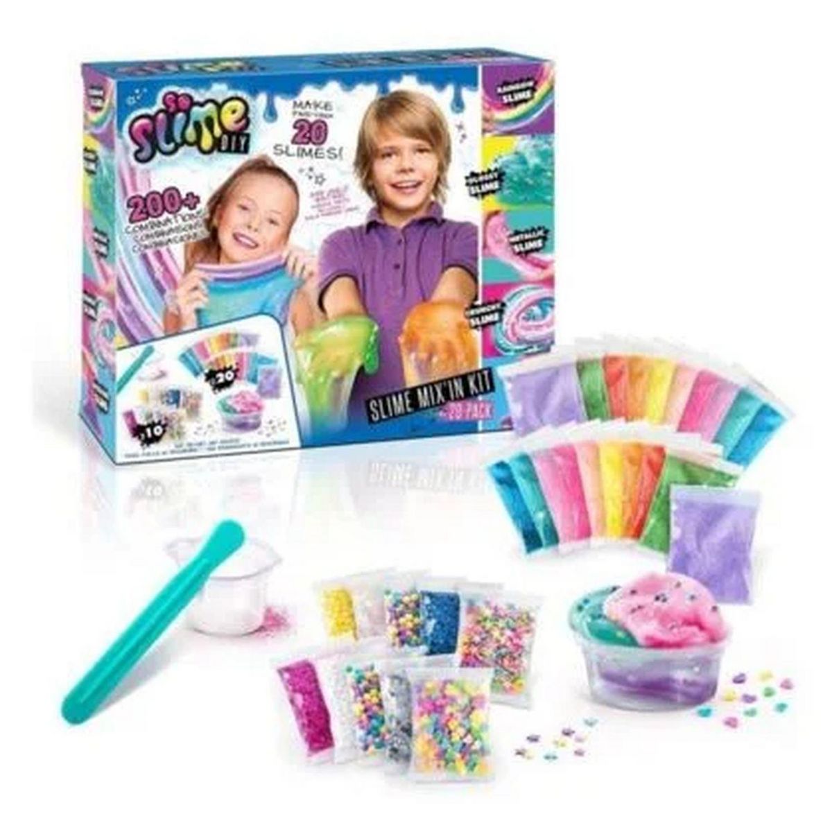 CANAL TOYS Slim Mix'in Kit - Pack 20 Slimes