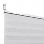 VIDAXL Store plisse 80x125 cm Blanc