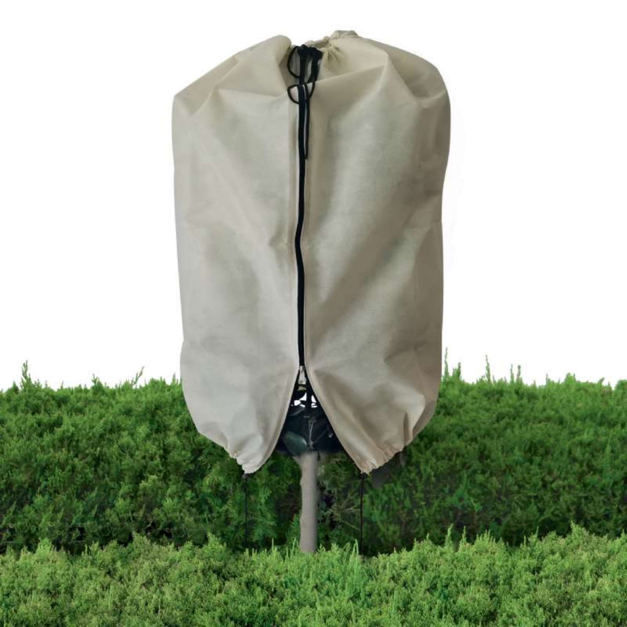 Voir la diapositive 3 :  Housse d'hivernage Werkapro pour arbustes et végétaux Ø200cm x hauteur 300cm