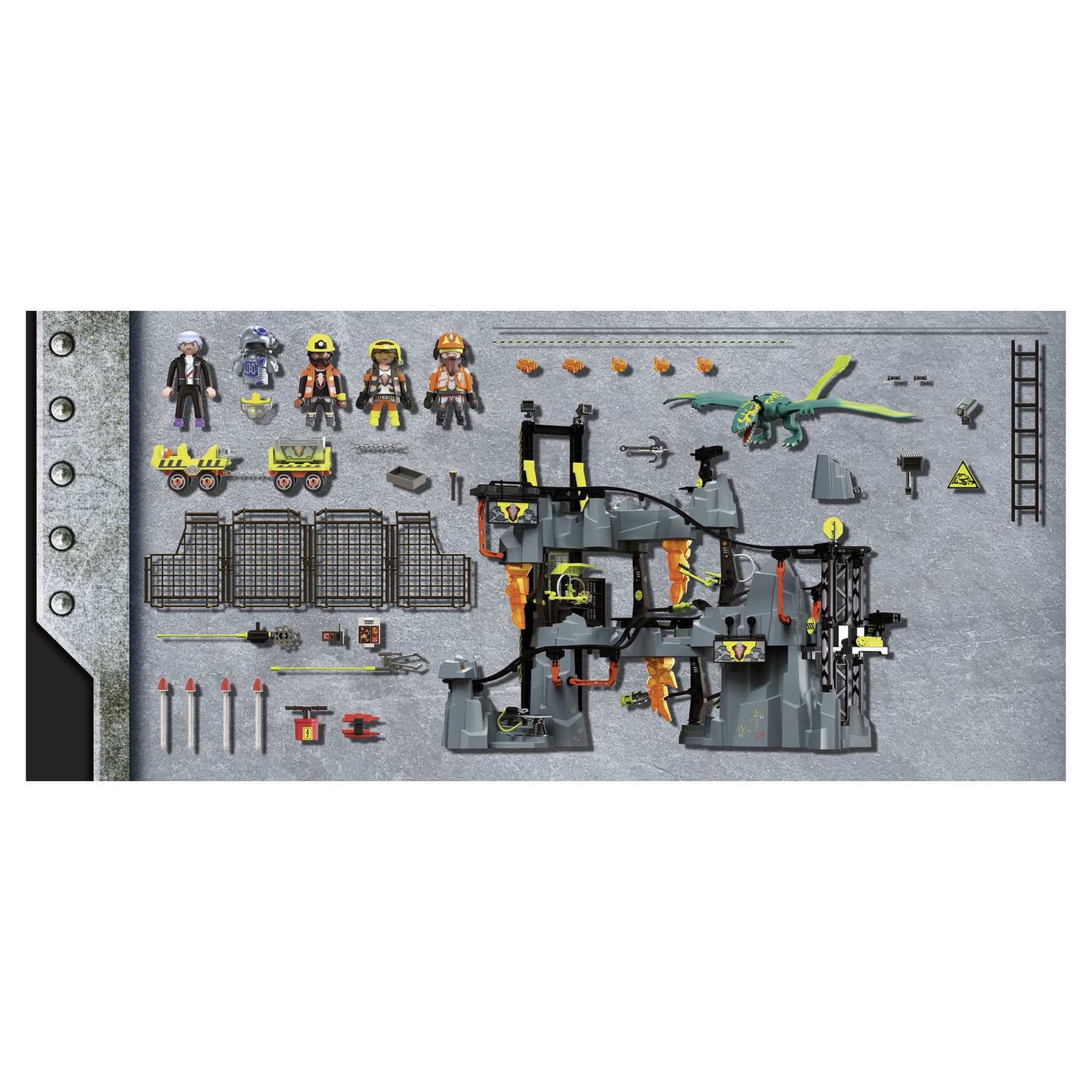 Voir la diapositive 3 : PLAYMOBIL 70925 Dino Mine