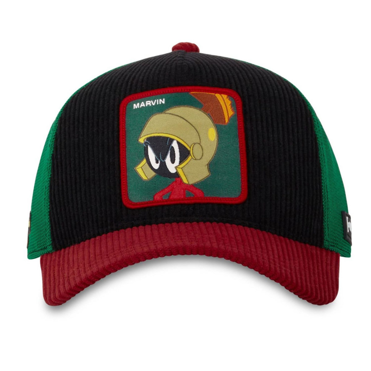CAPSLAB Casquette homme trucker en velours finitions premium Looney Tunes Mar