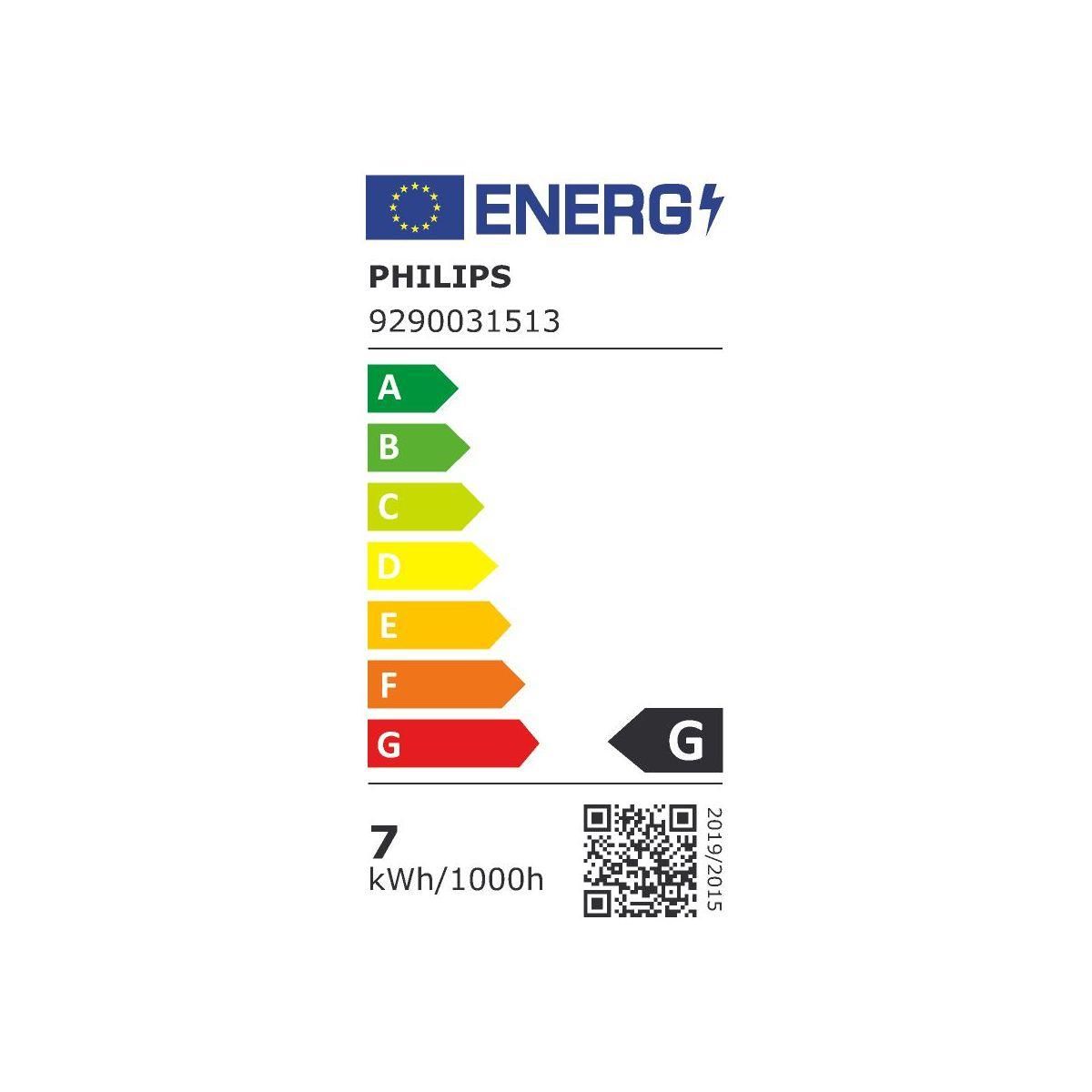 Philips Ampoule LED connectée HUE W&C E27 Elipse Deco