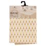 Voir la diapositive 6 : ATMOSPHERA Nappe Antitache Imprimé  Peduru  140x240cm Beige