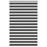 VIDAXL Store zebre noir 150x200 cm largeur du tissu 145,9 cm polyester