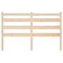 Voir la diapositive 4 : VIDAXL Tete de lit 126x4x100 cm Bois massif de pin