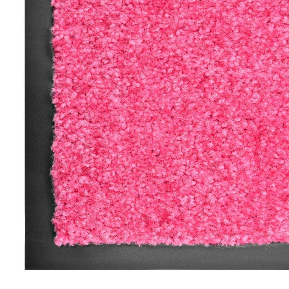 VIDAXL Paillasson lavable Rose 60x90 cm