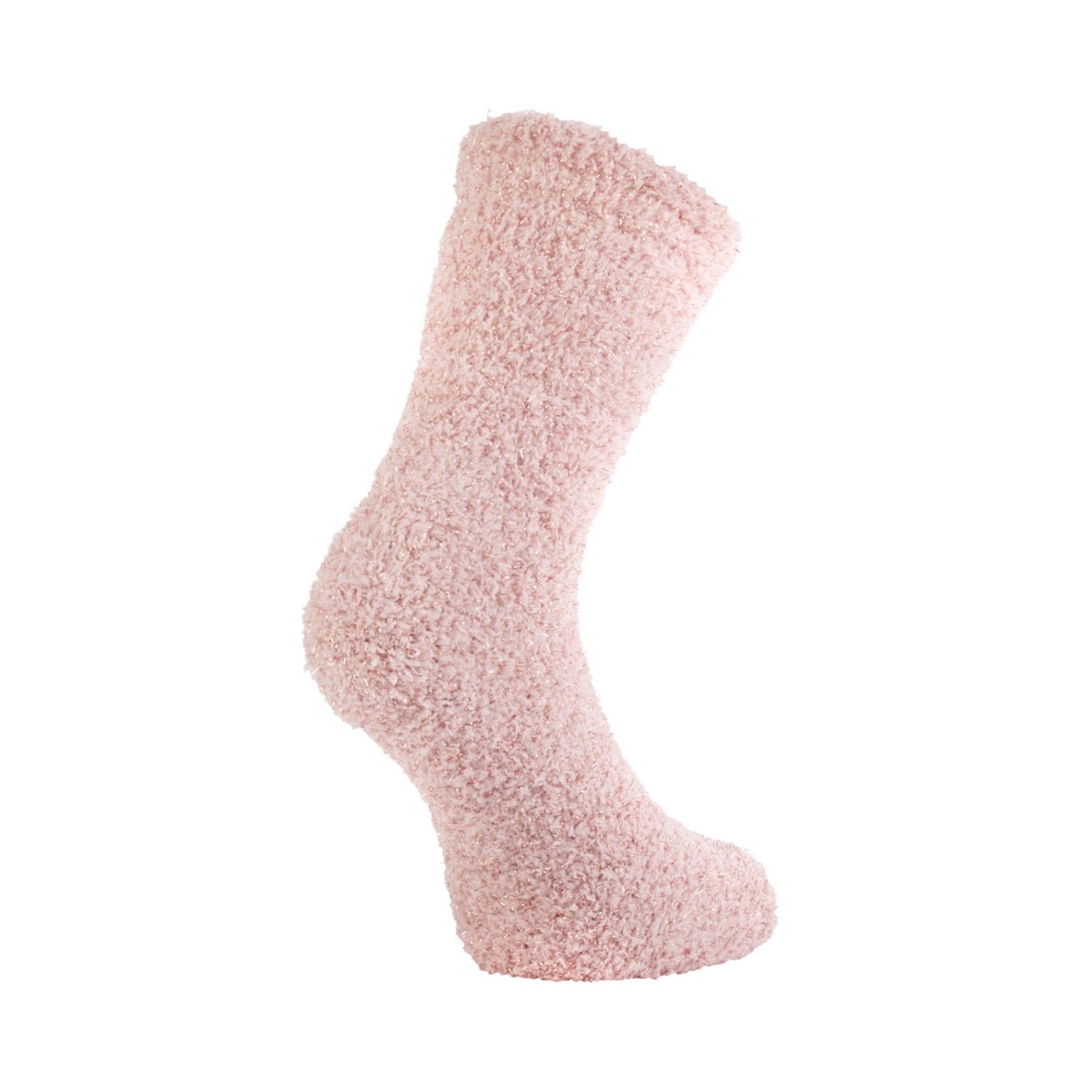 Voir la diapositive 6 : PIERRE CARDIN Lot de 4 paires de chaussettes femme en maille chenille lurex angela