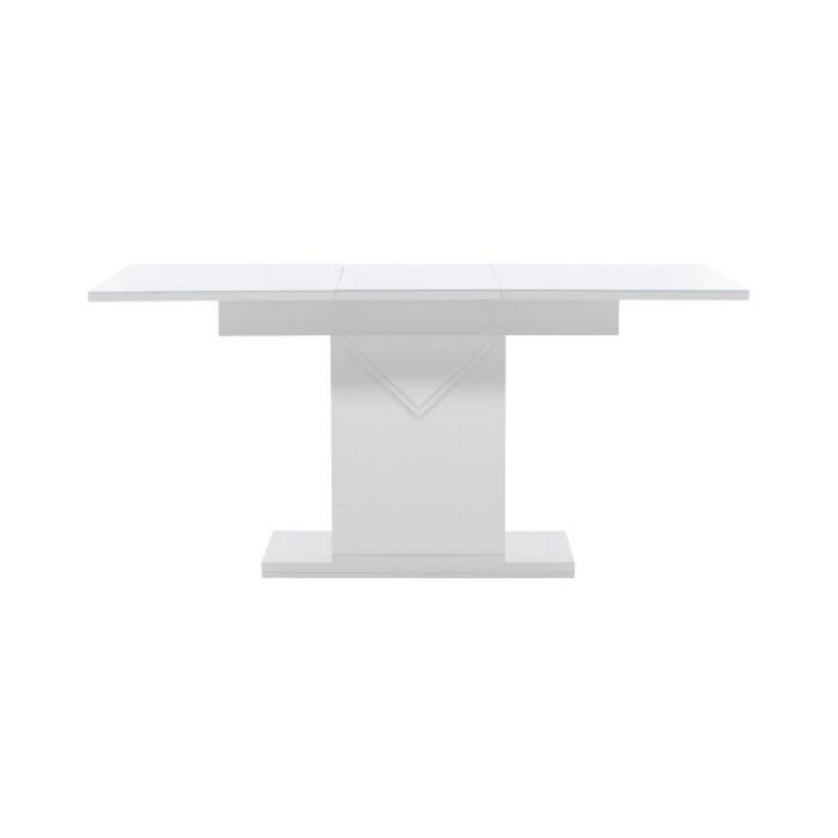 Paris Prix Table à Manger Extensible  Pluto  120-160cm Blanc