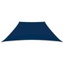 VIDAXL Voile de parasol Tissu Oxford trapeze 3/4x3 m Bleu