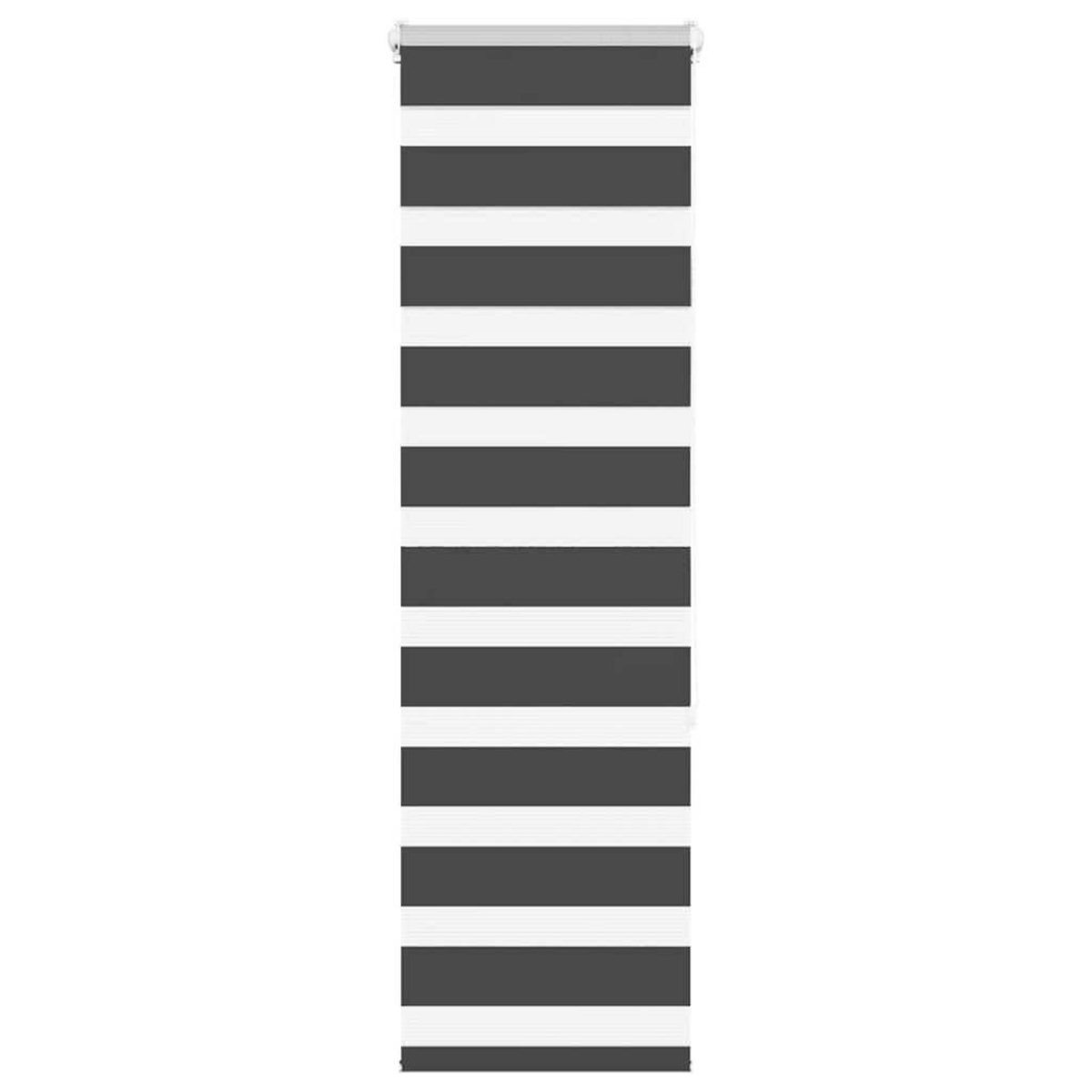 VIDAXL Store zebre noir 50x150 cm largeur du tissu 45,9 cm polyester