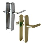 OUTIFRANCE Poignée de porte chromée à bec de cane