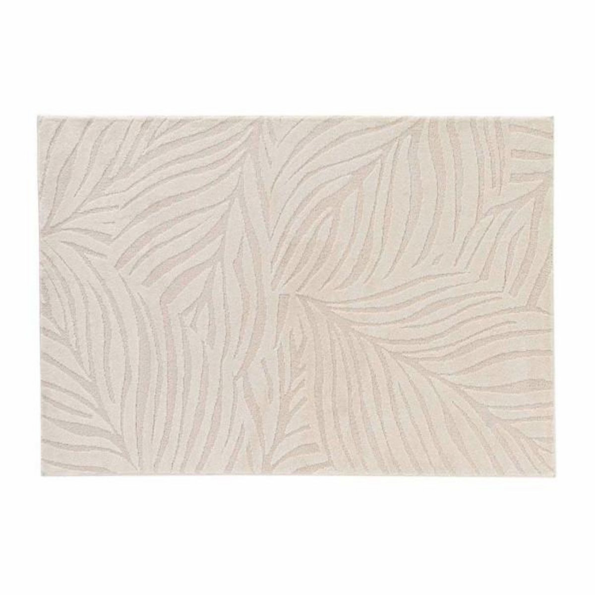 Paris Prix Tapis Shaggy Relief  Ankara  120x170cm Beige