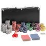 Voir la diapositive 1 : tectake Coffret, Malette, Set de Poker