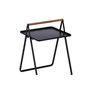 Voir la diapositive 5 : Paris Prix Table d'Appoint de Jardin  Clarin  59cm Noir