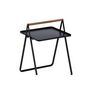 Voir la diapositive 5 : Paris Prix Table d'Appoint de Jardin  Clarin  59cm Noir