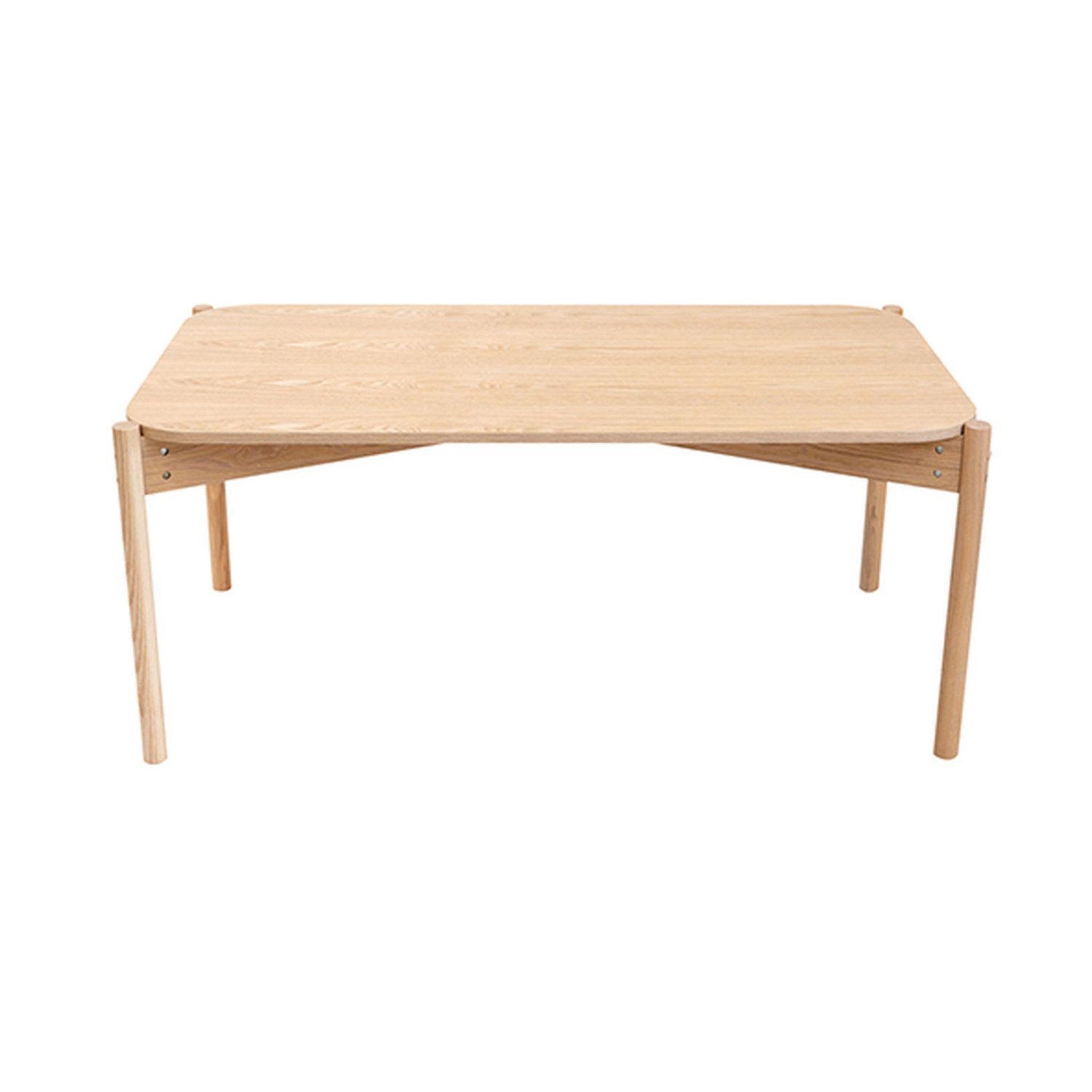 Voir la diapositive 3 : KB8 Table basse en MDF rectangulaire - L.90 x H. 48 cm - Beige