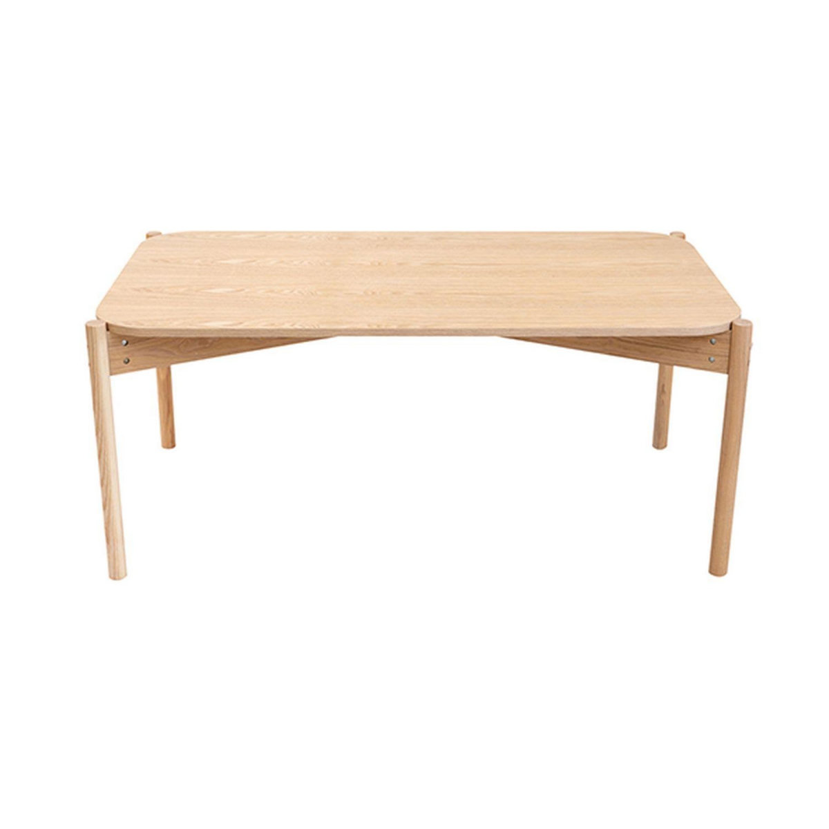 KB8 Table basse en MDF rectangulaire - L.90 x H. 48 cm - Beige