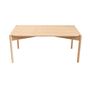 Voir la diapositive 3 : KB8 Table basse en MDF rectangulaire - L.90 x H. 48 cm - Beige