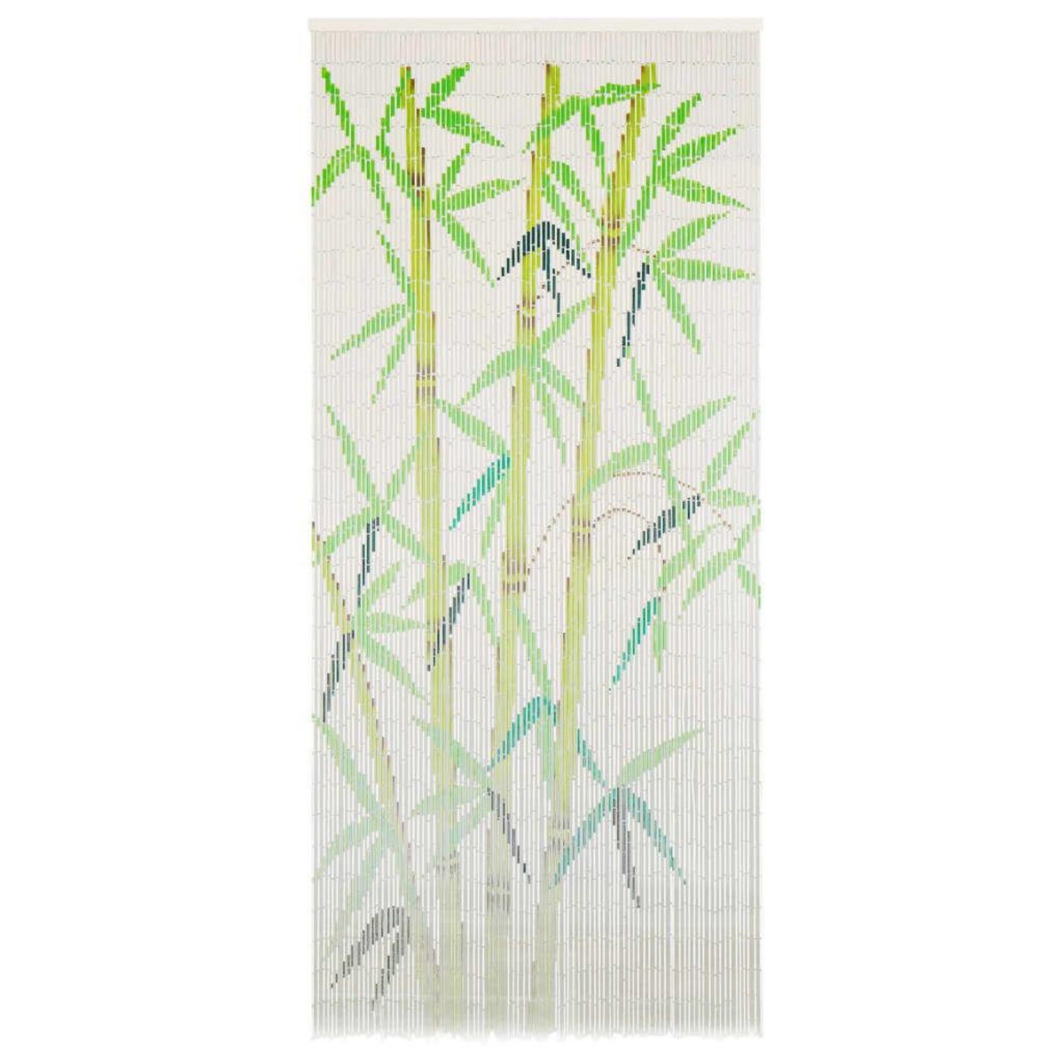 VIDAXL Rideau de porte contre insectes Bambou 90 x 200 cm