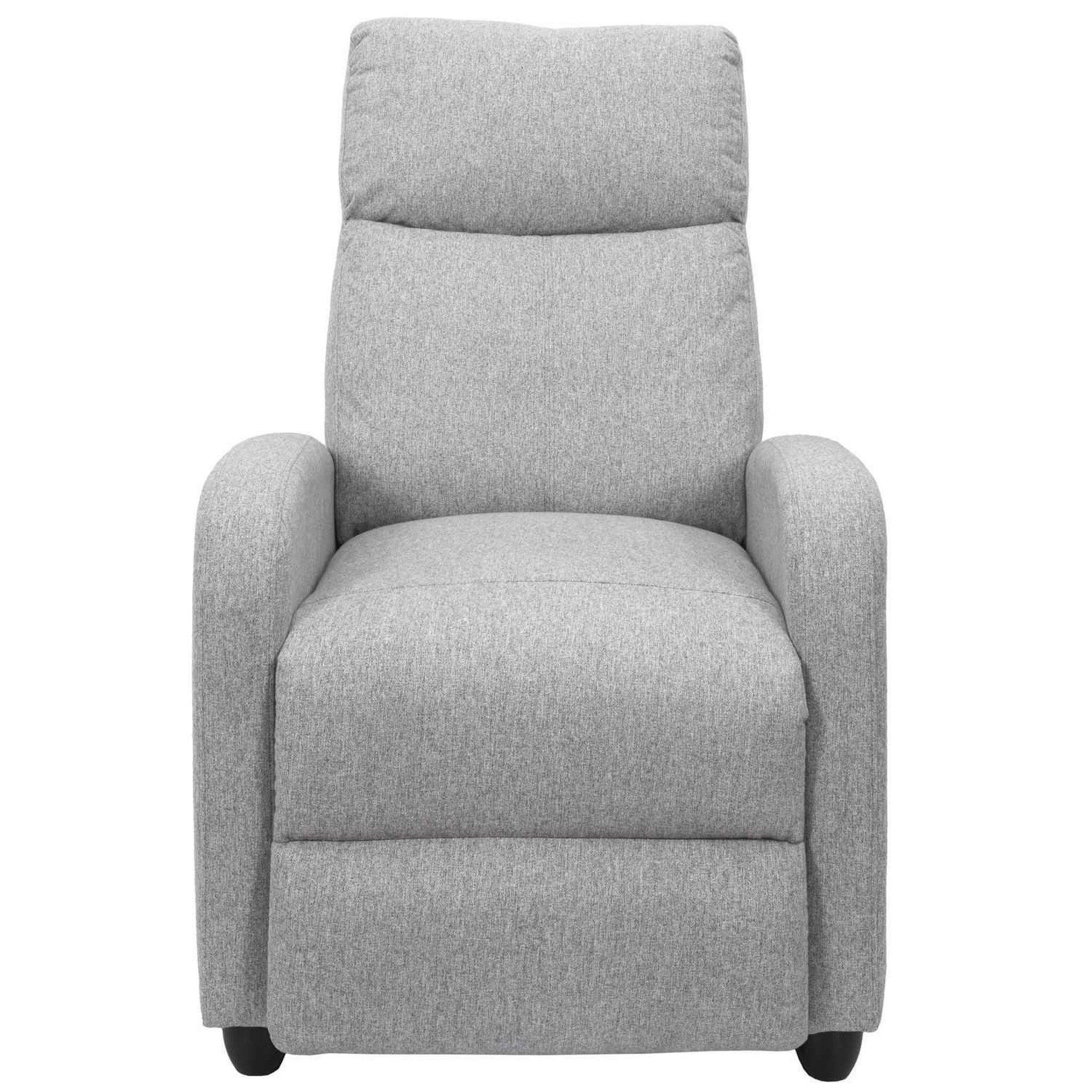 Voir la diapositive 4 : The Home Deco Factory Fauteuil relax multiposition Odda - Gris