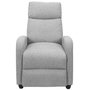 Voir la diapositive 4 : The Home Deco Factory Fauteuil relax multiposition Odda - Gris