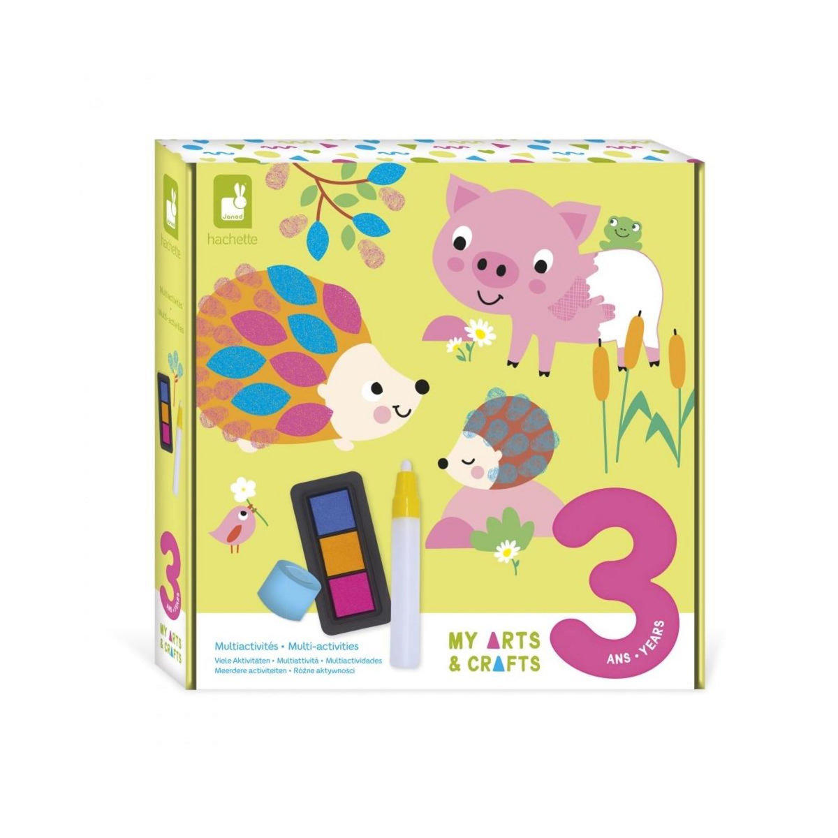 Juratoys-Janod Janod - Coffret Multiactivités Éducatif pour Enfants à Partir de 3 Ans