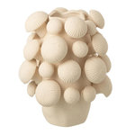 Paris Prix Vase Champignon en Argile  Fungi  32cm Beige